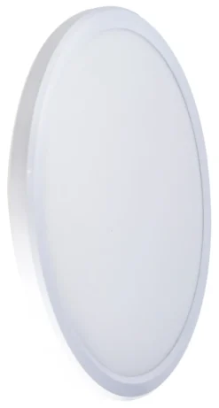 Taklampe Slim hvit Ø23 cm 12 W