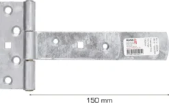 T-hengsel galvanisert 150 mm