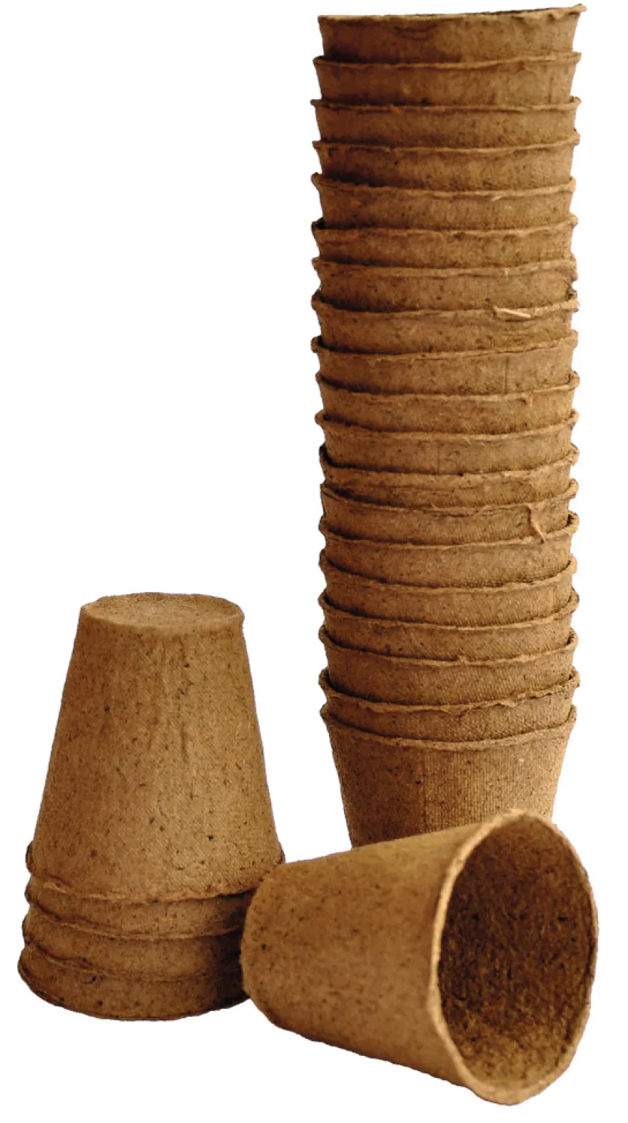 Torvpotter runde 6 cm 24 stk.