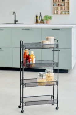 Trillebord m/4 kurver svart – DAY