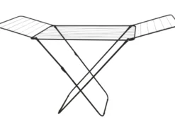 Tørkestativ svart 180 x 55 x 95 cm