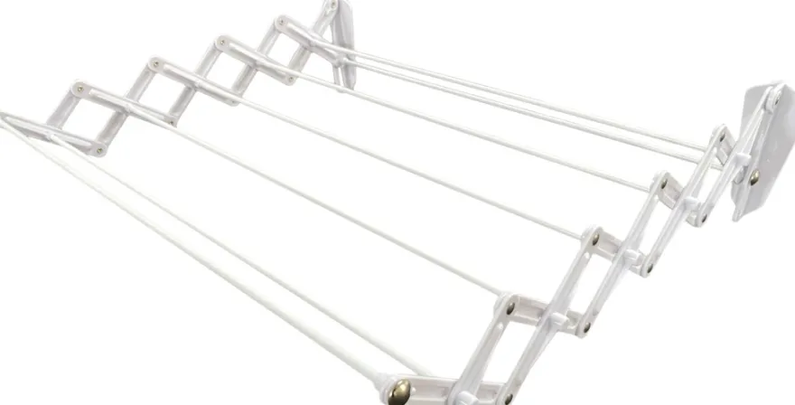 Tørkestativ vegghengt 4,8 meter