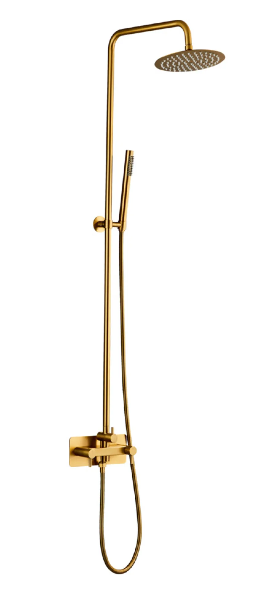 Utedusj messing kald/varm Ø20 cm