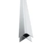 Utvendig hjørnelist 600 mm Alu Kitchenline