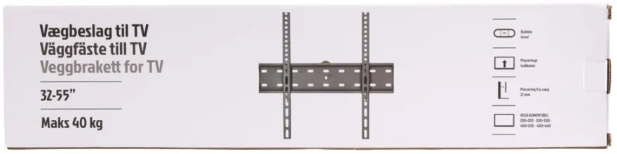 Veggfeste til TV slim 32-55"