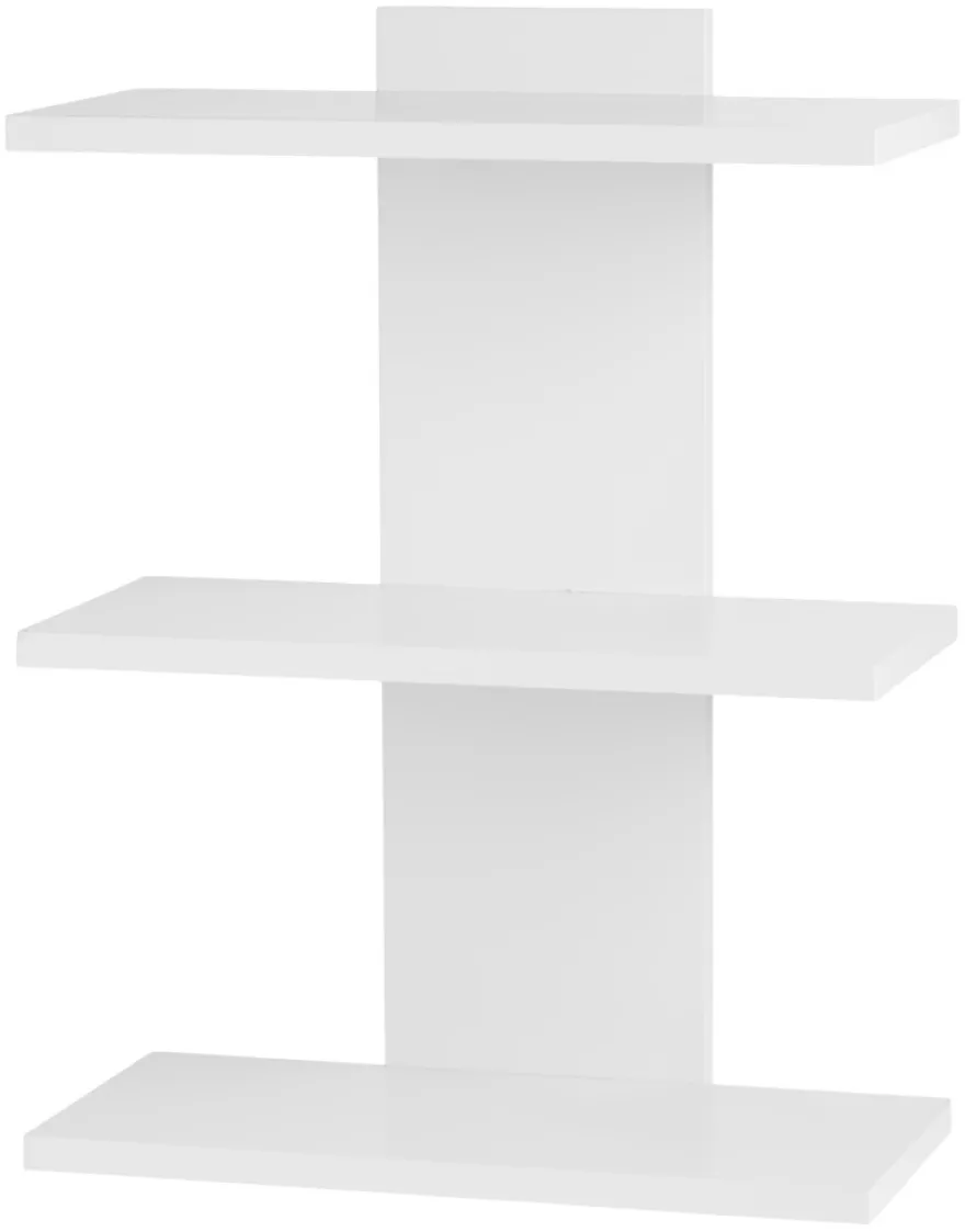 Vegghylle m/3 hyller hvit – DAY