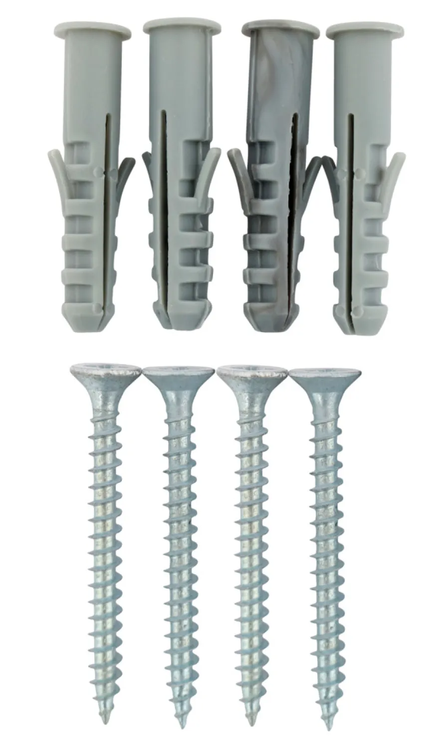 Veggmonteringssett t/Rack/Maxi/Slim hvit