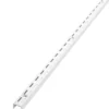 Veggskinne Rack System 160 cm - hvit