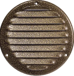 Ventilrist med netting Ø165 mm - antikk look metall