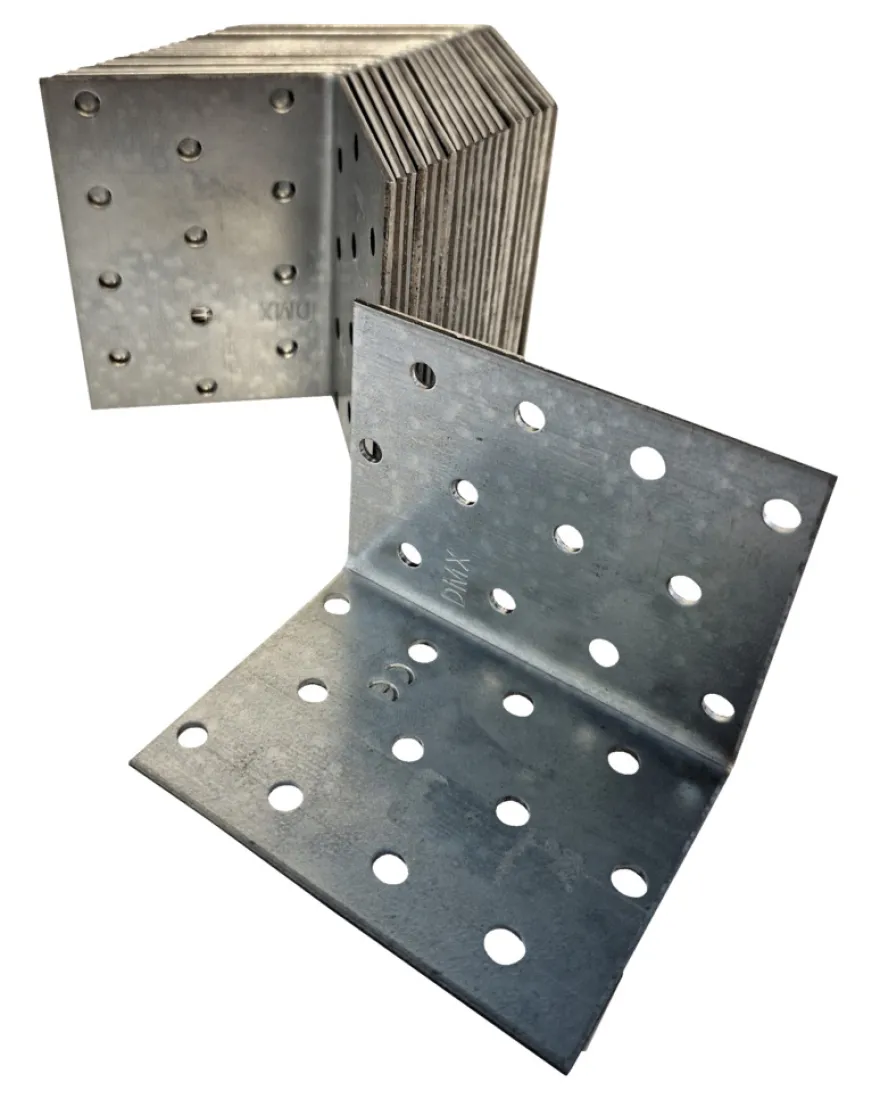 Vinkelbeslag 60 × 60 × 80 mm 20-pk.