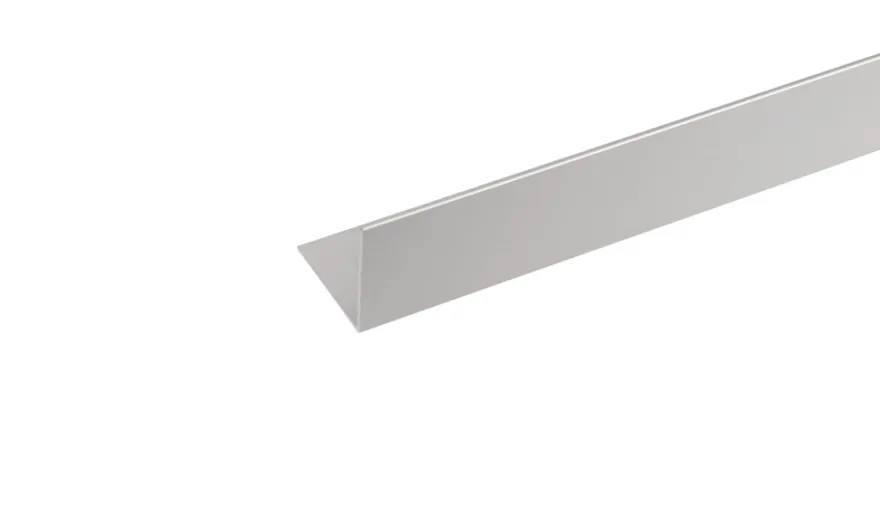Vinkellist aluminium - 15 x 15 mm x 1 meter