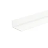Vinkellist hvit - 25 x 25 mm x 1 meter