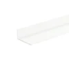 Vinkellist hvit - 15 x 30 mm x 1 meter